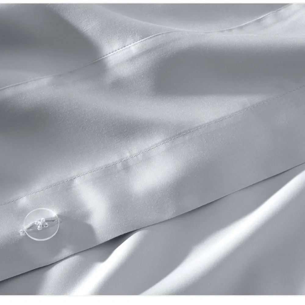 Alaskan King Bed Company Koda Bamboo™ Duvet Cover Set in Platinum